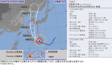 台風10号